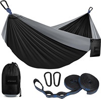 Vente chaude En Plein Air Portable Parachute Nylon Camping Hammok Hamac Hamak Hamac avec Arbre Sangle Hamac