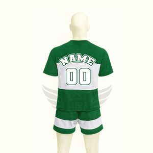Uniforme de Fútbol Personalizado para Aficionados de Arabia Saudita 2026, Camiseta y Pantalones Cortos Verdes, Equipación OEM para Fanáticos - Product Image 4