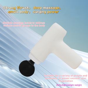 Pistolet de massage de haute qualité, moderne, couleur personnalisée, double usage, confortable, petit, contrôle de la durée, exercice physique, relaxation - Product Image 6