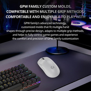 Souris de jeu sans fil G PRO X Superlight 2 <span class=keywords><strong>SE</strong></span> avec rétroéclairage RGB, capteur <span class=keywords><strong>HERO</strong></span> 2 de 60 g, 44 000 DPI, 888 IPS, 6 boutons, pour droitiers et gauchers - Product Image 4