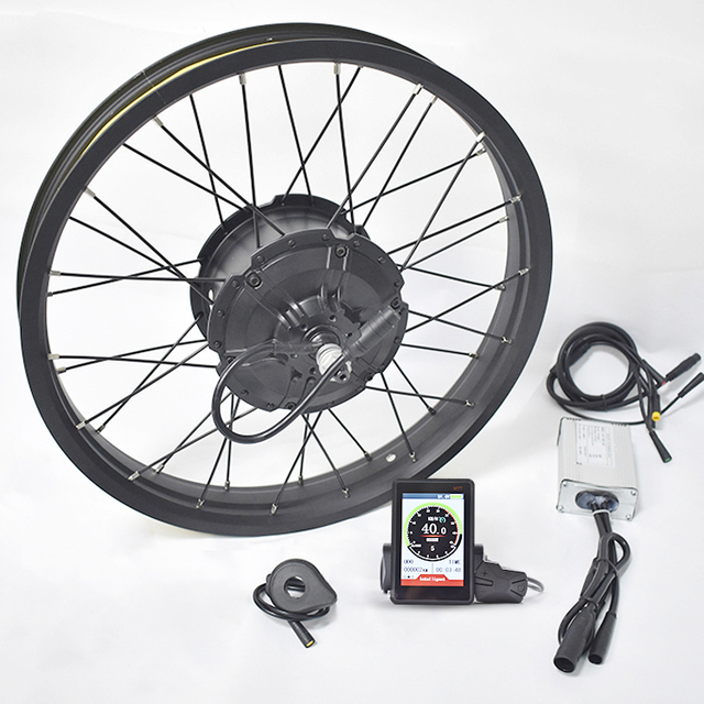 Powerful 350W 500W 1000W 1500W Electric Bicycle Motor Kit with Lithium Battery Power Supply Electric Bike Conversion Kit