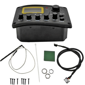 กีตาร์โปร่ง KLT-3EQ อีควอไลเซอร์ ปิ๊กอัพแบบกล่องไฟฟ้าสี่ส่วน พร้อมระบบปรับแต่งเสียง 4 ส่วน และไมโครโฟน - Product Image 3