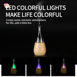 Hot-selling 50ml Wood Grains <b>USB</b> Essential Oil Diffuser Ultrasonic Waterless Humidifier Humidistat <b>Controlled</b> 36dB Noise Aroma - Product Image 4