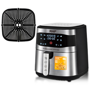 Four multifonctionnel professionnel 10L de comptoir avec écran tactile LED, intelligent et rapide, pour cuisson sans huile, prêt à l'emploi - Product Image 1