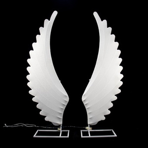 Grandes ailes d'ange lumineuses pour la décoration de salle de réception de mariage, <span class=keywords><strong>magnifique</strong></span> ornement LED pour l'aménagement de dîner de mariage de grande envergure - Product Image 5