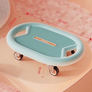 Pink Ab Roller <b>Wheel</b> Anti Slip Core Trainer Pad Silent 360 Degree Rotating <b>Exercise</b> Equipment - Product Image 5