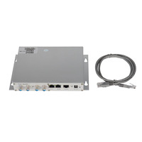Gemischter Signal ausgangs anschluss USB-Geräte anschluss Innen 2 Gigabit 1 Konsolen anschluss 1 Fttx 2 Gigabit Indoor Ethernet über CATV EOC Master
