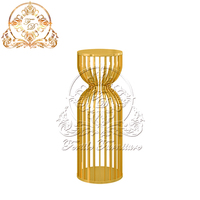 Décoration de fête de naissance moderne, piédestal cylindrique, socle en PVC blanc, présentoir à gâteaux, usage commercial, sans avis