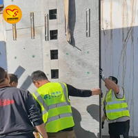 Coffrage isolant Songmao pour murs et colonnes, formes en béton pour blocs ICF pour piscines