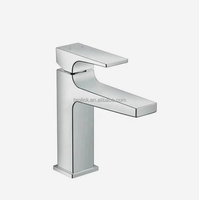 Robinet de lavabo moderne monotrou chromé chaud/froid en céramique et acier inoxydable 304, à poignée unique, à poser sur le comptoir – Meilleures ventes
