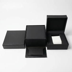 Boîtes et étuis à montres en cuir personnalisés en gros pour marques de montres, avec logo, faible MOQ, boîte à montres personnalisée avec couleurs. - Product Image 2