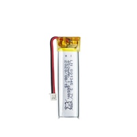 Batterie au lithium Li Polymer 801345 450mAh 3.7V pour stylo enregistreur casque Bluetooth