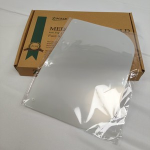 Visière de protection médicale Zocear anti-buée transparente pour usage dentaire - Product Image 1