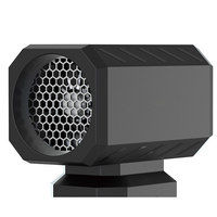 Mini ventilateur violent, alimenté par batterie comprimée, souffleur d'air pour barbier, moteur sans balais, 90 000 tr/min, sans fil, sécheuse de voiture, batterie 6,0 Ah