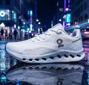 Zapatos Deportivos Transpirables y Ligeros para Hombre, Zapatillas Casuales con Forro de Malla, Suela de Goma con Absorción de Impactos para Uso en Exteriores - Product Image 1