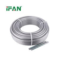 Tuyau de chauffage au sol IFAN PEXA flexible multicouche PERT-AL-PERT avec barrière à l'oxygène, résistant à la chaleur, tube EVOH PERT