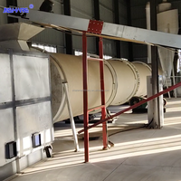 Ligne de production de granulés de bois avec sécheur rotatif à sciure de bois, approvisionnement direct usine, certifiée CE