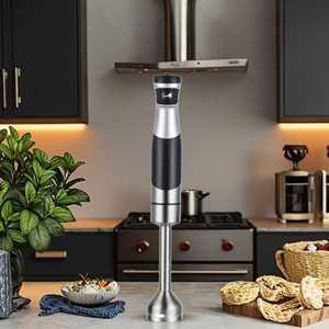 Batidora de Mano en Oferta, 1500W, Velocidad Variable, Controles de Botón, Multifunción, Carcasa de Acero Inoxidable, Vaso de Vidrio - Product Image 5