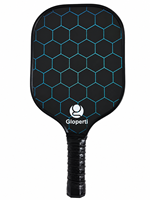 Ensemble de raquettes de pickleball personnalisées et portables avec housse, noyau en nid d'abeille imprimé sur mesure, épaisseur 13 mm, design tendance