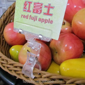 Hiplastics nhựa nhà sản xuất bán lẻ hiển thị rõ ràng <span class=keywords><strong>Pop</strong></span> giá tag dấu hiệu chủ <span class=keywords><strong>clip</strong></span> cho siêu thị - Product Image 2