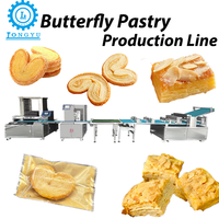 Machine à pâte feuilletée et à mille-feuilles automatique LongYu, équipement de boulangerie, 380V, garantie 1 an