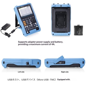 Oscilloscope portable Siglent SHS810X 100 MHz 2CH 1GSa/s Multi-mode Écran TFT-LCD 5,6 pouces Garantie 1 an Origine Chine SHS810 - Product Image 6