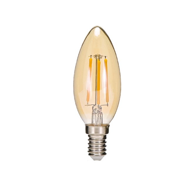 2W 4W 6W 360 Degree Led Filament Candle Bulb C35 C35L E10 E11 E12 E14 E17 B15