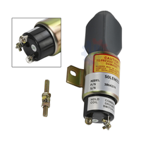 Solénoïde d'arrêt 24V 1700-2536 1751-24E7U1B1S5A SA-3766T 3864274 pour moteur S6K 6D31, excavatrice E70B E320B E320C SK75