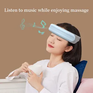 Giá bán buôn giảm đau đầu thư giãn mắt thông minh túi khí Báo Chí rung âm nhạc đầu massager