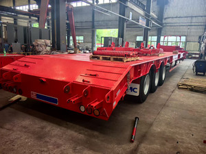 Productos Más Vendidos: Semirremolque de Plataforma Baja de 80 Toneladas y 3 Ejes para Transporte de Maquinaria de Construcción - Product Image 5