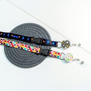 Longe de clé de cou de sublimation de polyester de vente chaude de haute qualité avec la coutume - Product Image 1