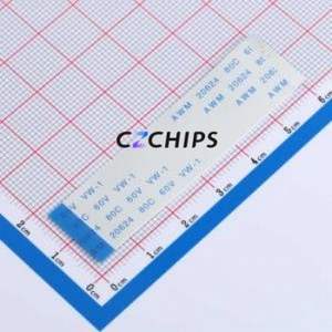 JS05B-30P-060-3-4 FFC Cable (Flexible Flat Cable) P=0.5mm Connector 30P 0.5mm 0.3mm Reverse - Product Image 1