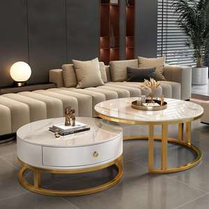 Prix de gros, table basse de luxe légère, durable, facile à nettoyer, design peu encombrant - Product Image 4