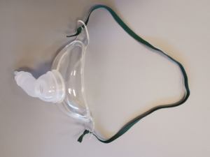 Máscara <span class=keywords><strong>de</strong></span> traqueotomía Tamaño adulto Máscara <span class=keywords><strong>de</strong></span> oxígeno <span class=keywords><strong>de</strong></span> traqueotomía desechable con conector <span class=keywords><strong>de</strong></span> rotación 360 y tubo traqueal - Product Image 4