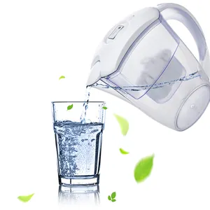 Pemurni air rumah tangga kendi Filter air minum Pitcher mengurangi klorin logam berat bahan plastik makanan Manual HS 518