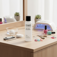 K Beauty 250ml Dissolvant de vernis à ongles liquide professionnel à l'acétone pour le retrait du gel, formule puissante, flacon en plastique, fabriqué en Corée