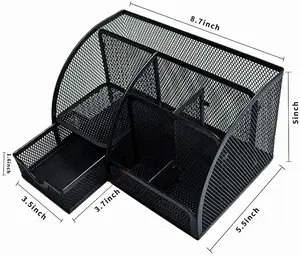 Organizer Desktop Organizer e portapenne da scrivania compatti per ufficio e scuola