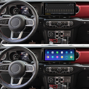 12,3 pulgadas para Jeep Wrangler 2010-2017 JL 2018-2021 navegación GPS Auto inalámbrico Carplay Auto Multimedia REPRODUCTOR DE Radio Unidad Principal - Product Image 5