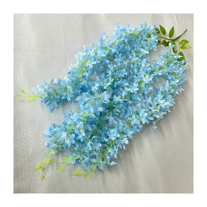 Guirlande artificielle de glycine Suzume II 30cm-100cm pour décoration de mariage, extérieur et intérieur, guirlande florale suspendue - Product Image 5