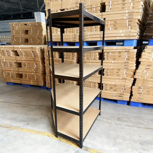 Industrielles Eckmöbel DIY Metall-Aufbewahrungsregal Bücherregal Korrosionsschutz Leichtlast für - Product Image 2