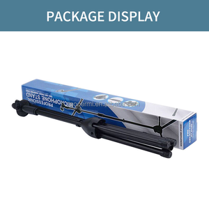 Gooermi MS-002-103 doppio supporto per microfono da 29.5 a 59.1 pollici regolabile altezza 29.5 pollici braccio braccio supporto per microfono con 2 clip in metallo - Product Image 6