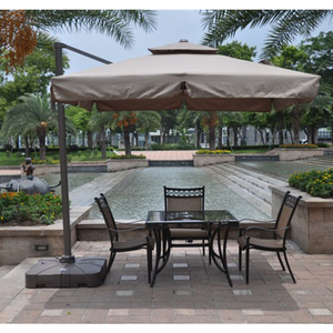 Sombrilla de Patio Grande para Jardín, Resistente al Agua y al Sol, Económica - Product Image 5