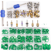 Kit de réparation de climatisation automobile Hengtu 310 pièces, jeu de joints toriques + outil d'installation à double tête pour climatiseur 102, R12/R134a