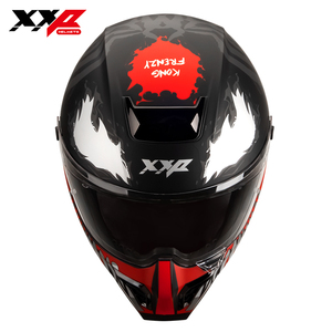 Casques de moto intégraux NEUFS avec grand spoiler, double visière, boucle à dégagement rapide, taille XXL, modèle KONG FRENZY DOT ABS, toutes saisons, garantie 6 mois - Product Image 5