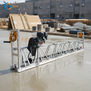 Machine à pavés en aluminium pour béton, machine à poutres en béton, moteur 6,5-13 CV, épaisseur de nivellement maximale de 200 mm pour l'extérieur - Product Image 1