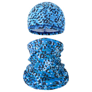 Summer Breathable Sun Protection Cycling Cap With Magic Headscarf Combo Outdoor UV Ice Silk Neck Warmer Unisex Adult - Product Image 5