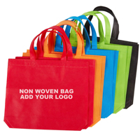 Échantillon gratuit! Sacs de courses réutilisables en tissu non tissé rouge personnalisés avec logo, motif, type de lettre pour cadeaux