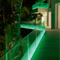 Raccord de main courante de balustrade en aluminium Support de base en U en aluminium Patins de base en U en aluminium