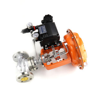 150LB Acero inoxidable 304 316 1.6mpa WCB Válvula de parada Regulación de flujo de presión Válvula de <span class=keywords><strong>control</strong></span> neumático - Product Image 2