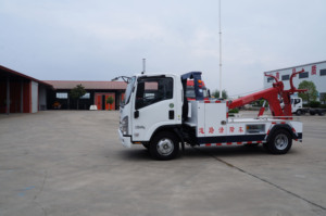 ISUZU KV100 5 Ton dizel manuel yol kurtarma tamir kamyonu yeni kullanılan durum çekici kamyon kurtarma araç traktör çekici kamyon - Product Image 4